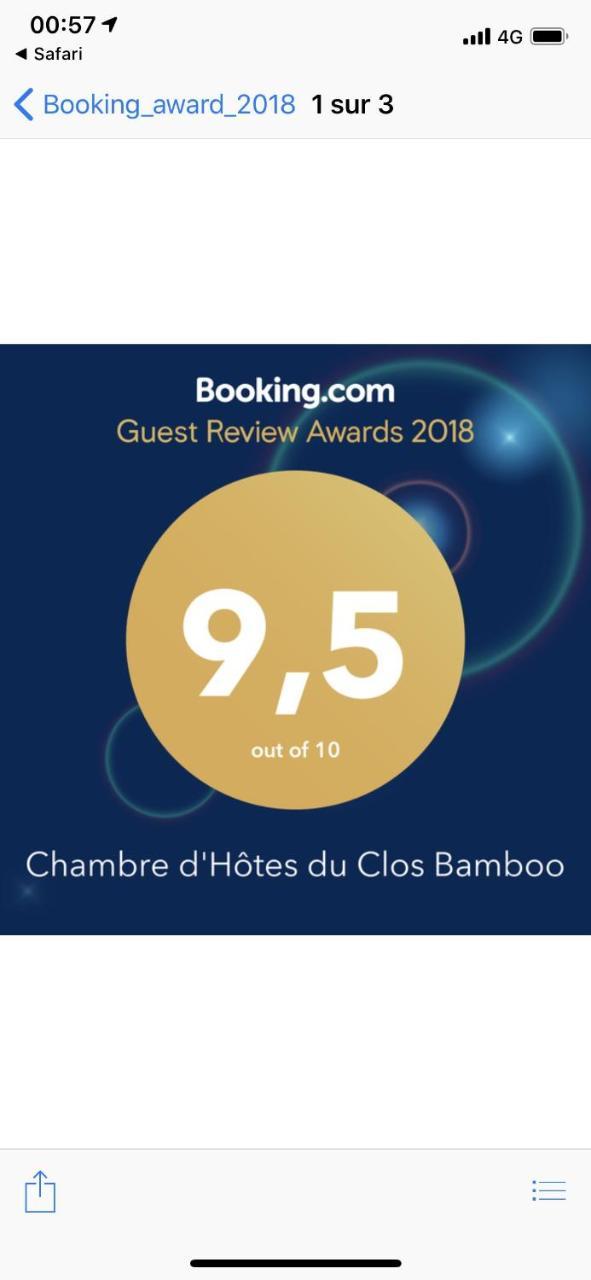 Chambre D'Hotes Du Clos Bamboo Mérignac Eksteriør bilde